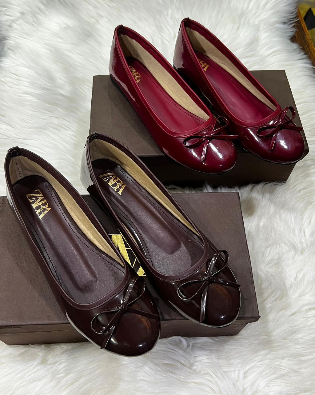 Zara tie pumps
