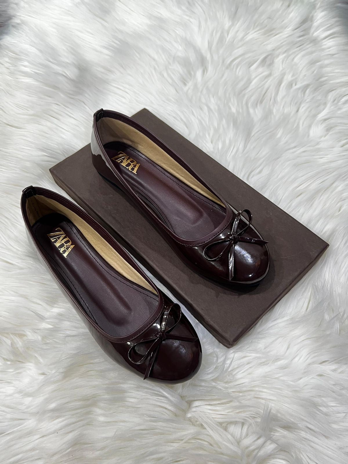 Zara tie pumps