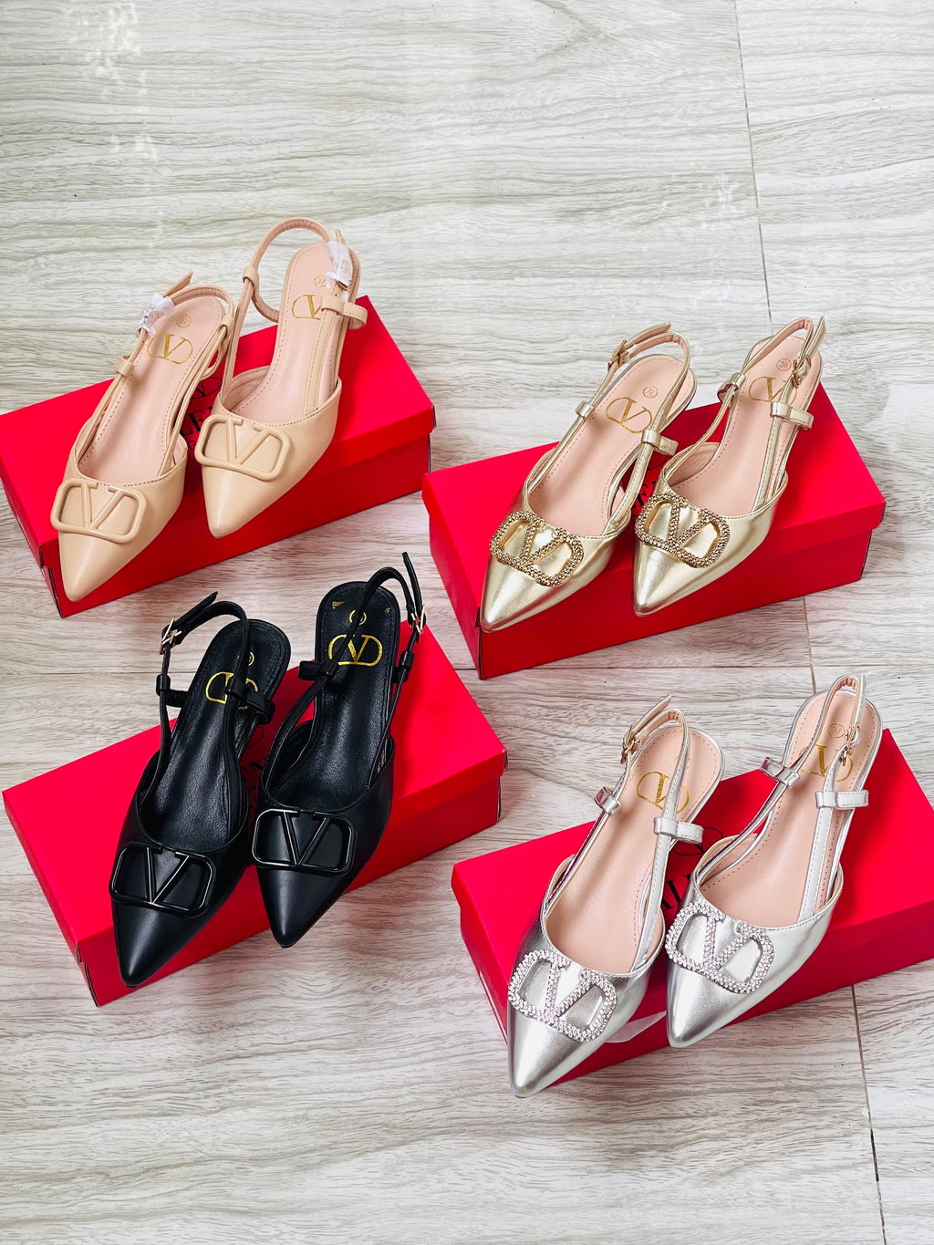 Valentino Slingback Heels