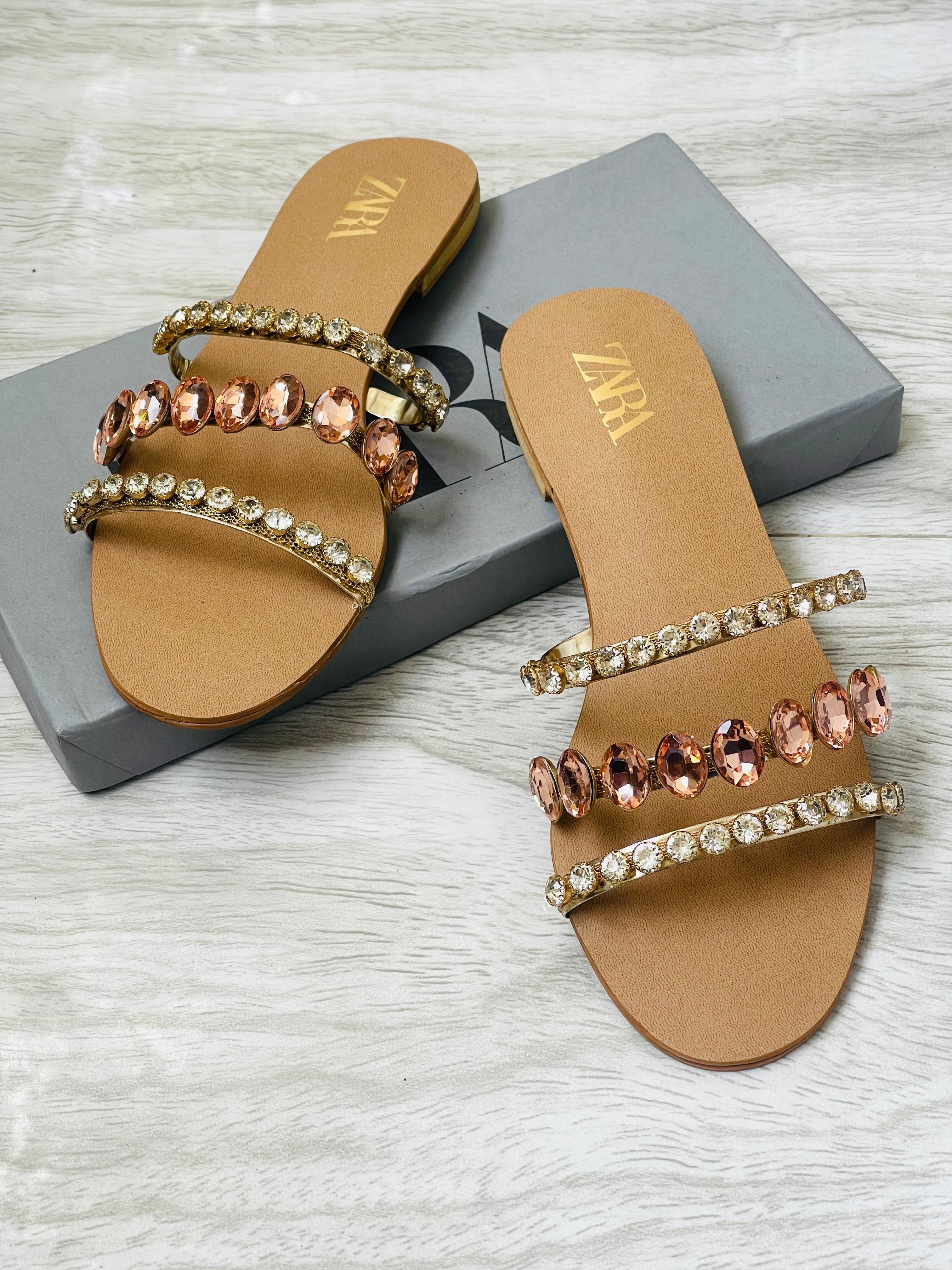 Zara stone flats