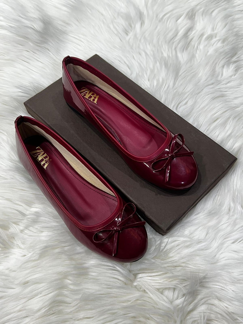 Zara tie pumps