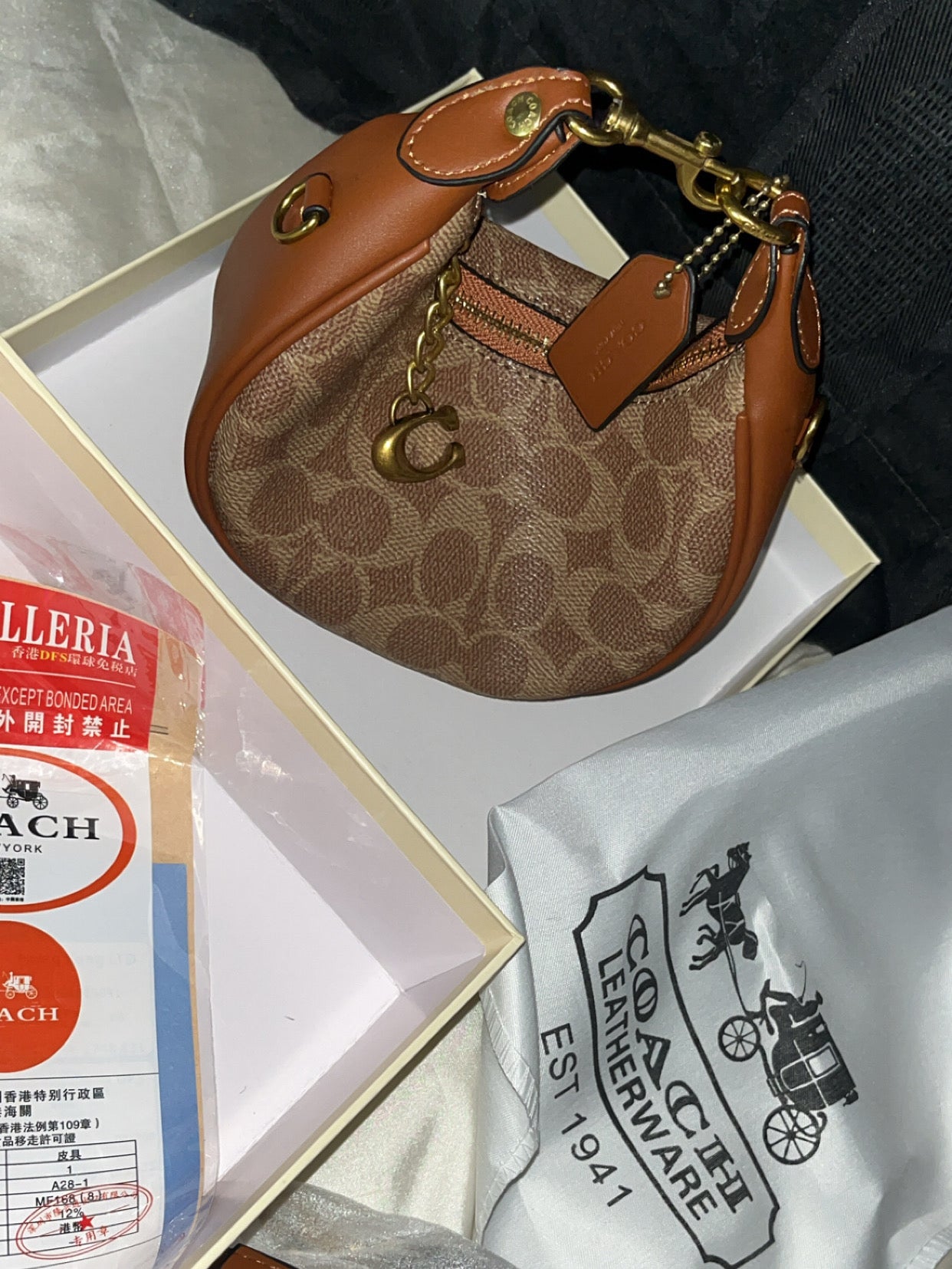 Coach mini bag