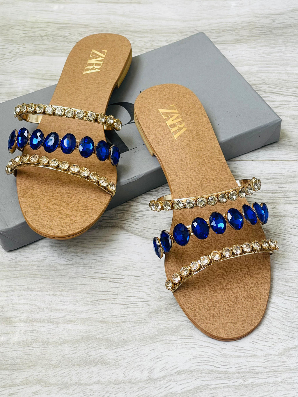 Zara stone flats