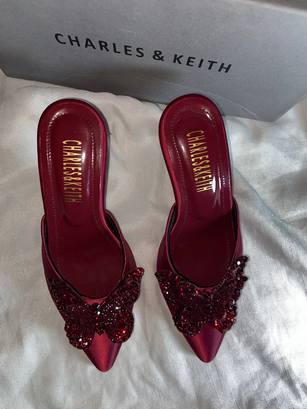 Butterfly court shoe