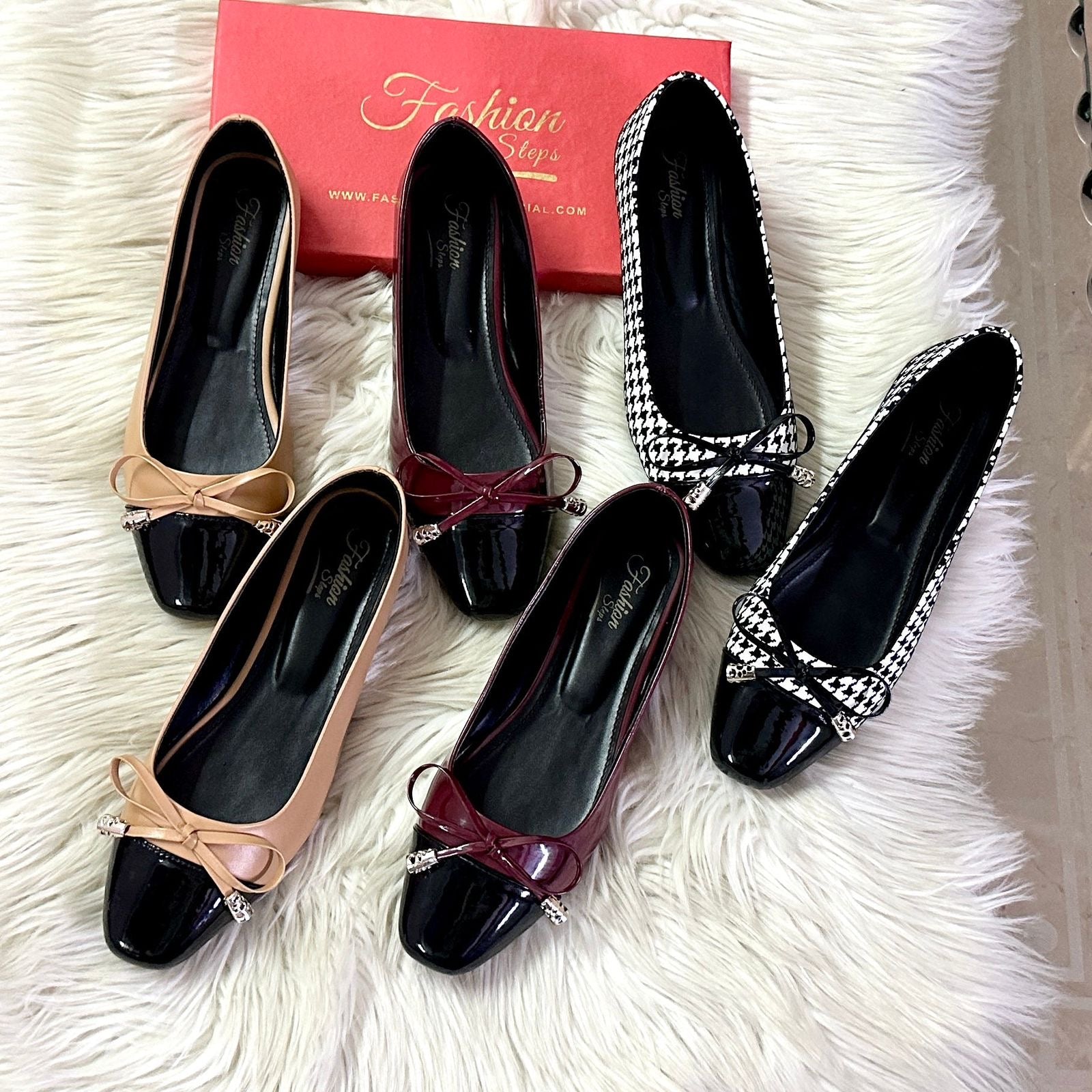 Soft Touch Flat Pumps