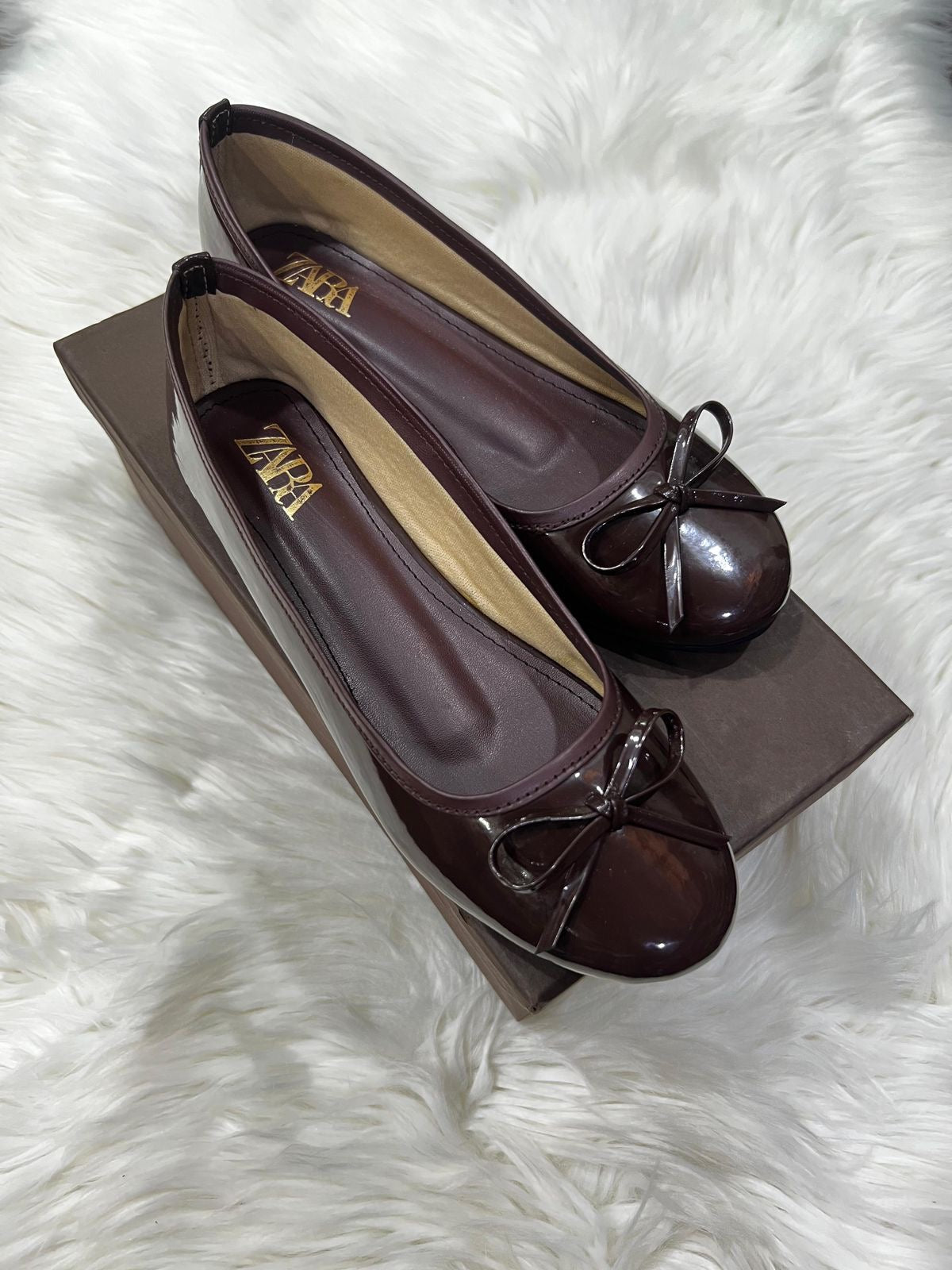 Zara tie pumps
