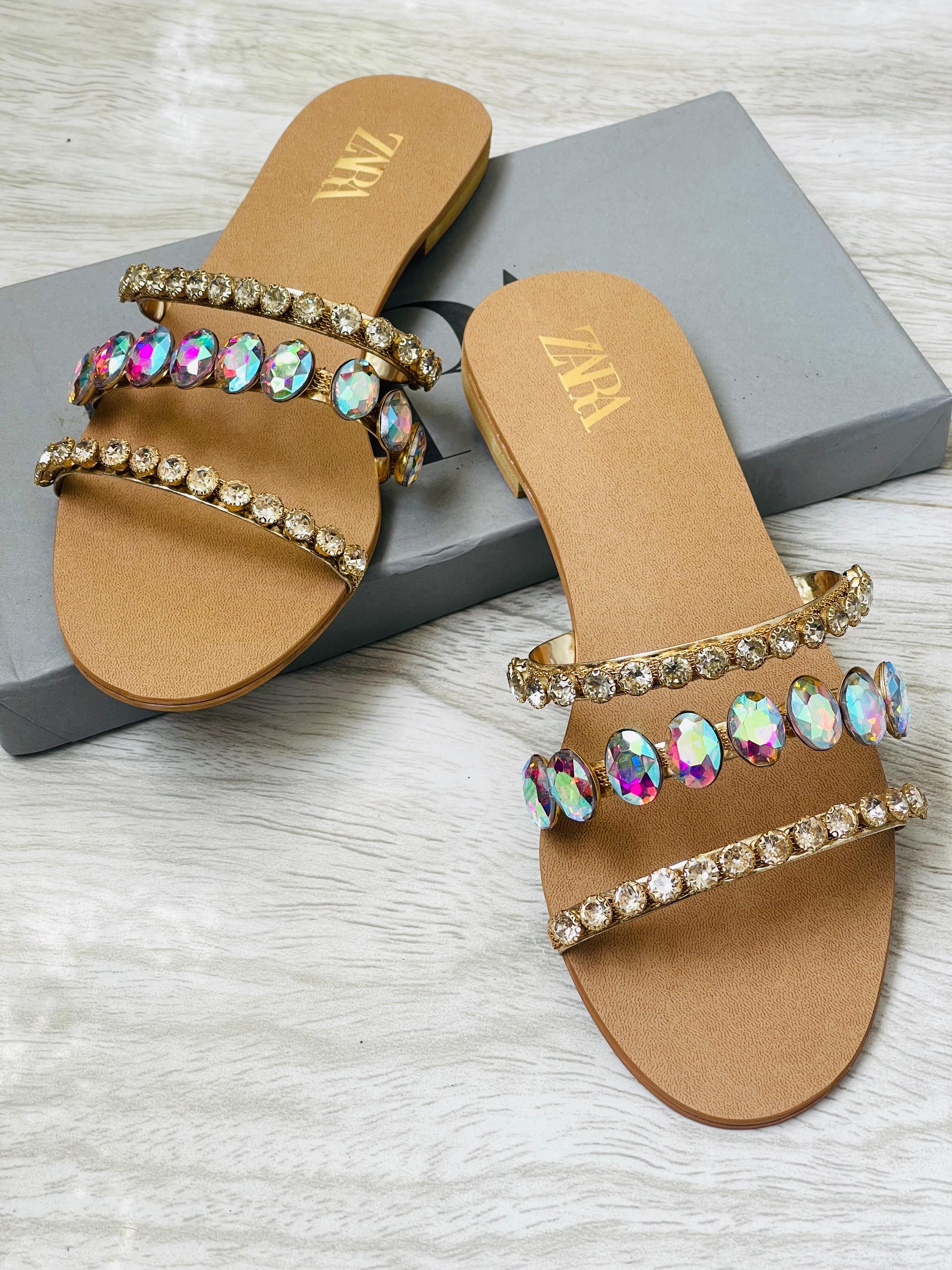 Zara stone flats
