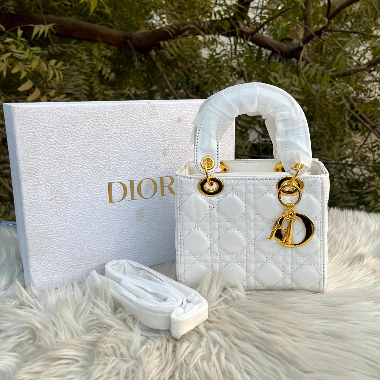 Dior Mini Lady Charm Bag