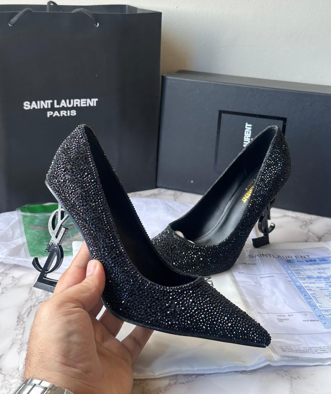 Premium Stone Studded Court Heel