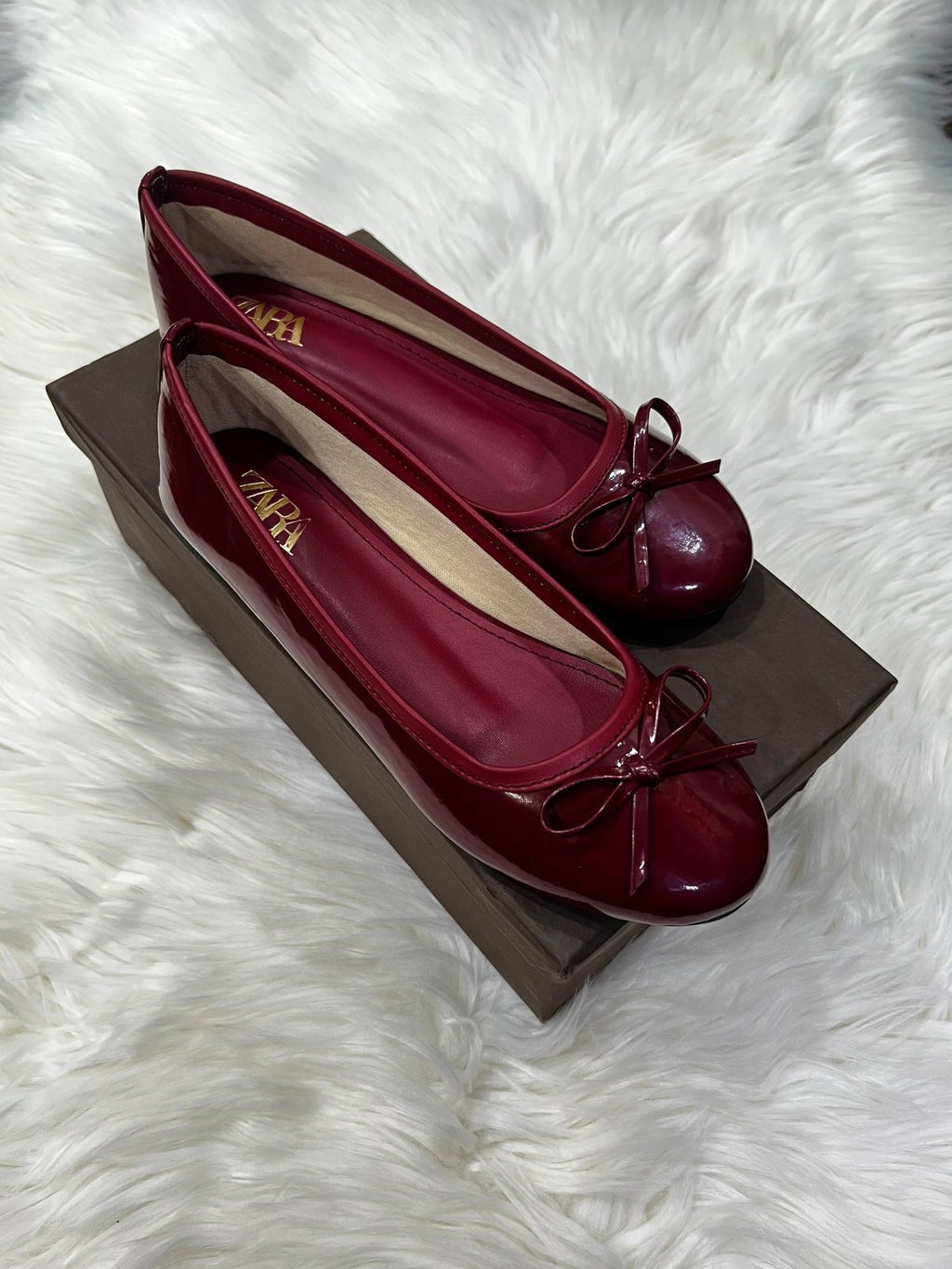 Zara tie pumps