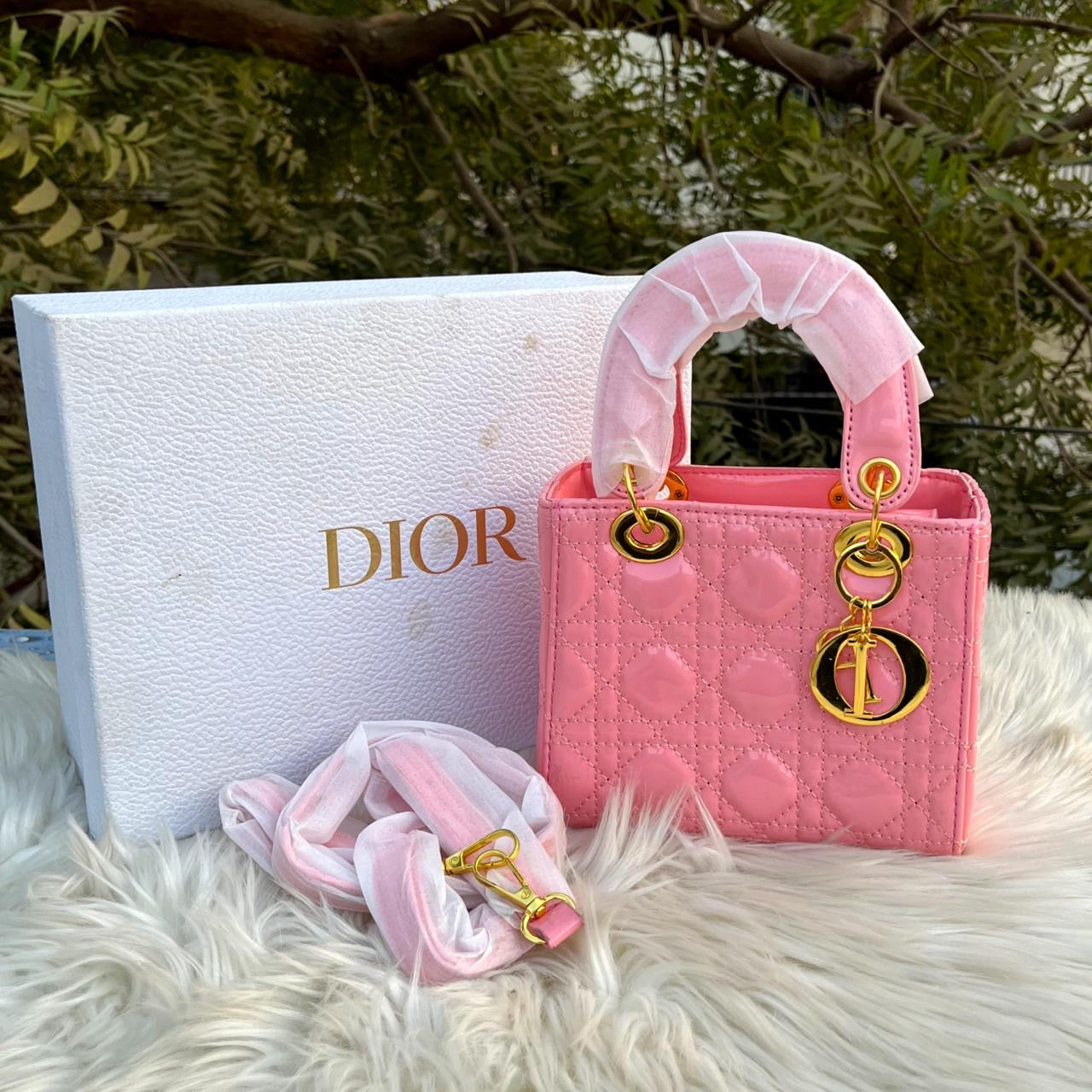 Dior Mini Lady Charm Bag